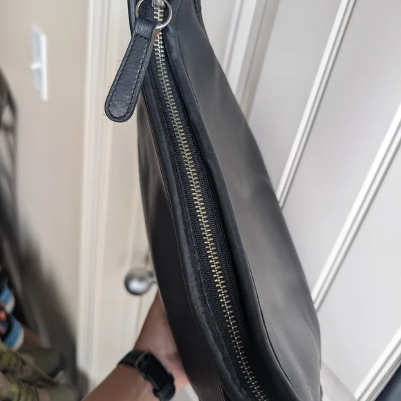 Vintage Coach Legacy 9966 Black Leather Shoulder Bag - Picture 6 of 6